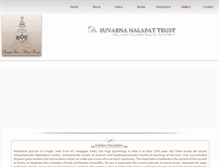 Tablet Screenshot of drsuvarnanalapattrust.org